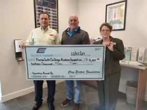 clay electric foundation donation